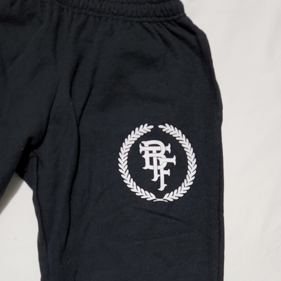 NWOT RARE BLESSTHEFALL Logo Retro Sweatpants Metalcore Band Merch Unisex - Picture 4 of 9